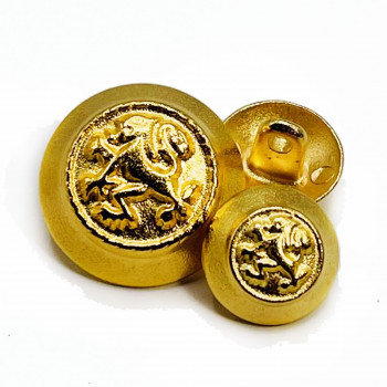 17-630 Satin Gold Blazer Button, 3 Sizes
