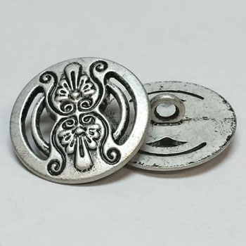 M-7682-Metal Fashion Button, 2 Sizes M-7682-Metal Fashion Button, 2 Sizes
