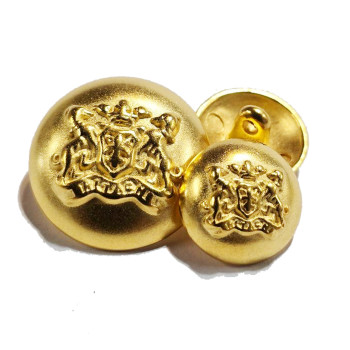 310351 Matte Gold Button - 2 Sizes