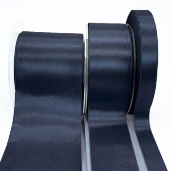 422 Color 239 - Slate Renaissance Double-Face Satin Ribbon, Sold by the Yard - 6 sizes