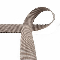 6300  Tan Rayon Grosgrain Ribbon by Petersham, 3 Sizes - Sold by the Yard