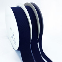 8000 Col. 193 Navy  100% Polyester Grosgrain Ribbon, 8 Sizes - Sold by the Yard