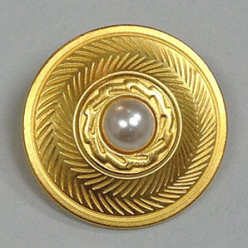 M-1003-Gold Metal Fashion Button