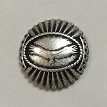 M-1418 Hawk Metal Button M-1418 Hawk Metal Button