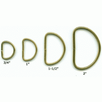 D-300 Gold D-Ring - 4 Sizes