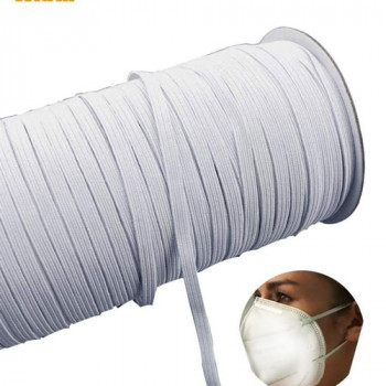 EL-1282 White, 1/4 Inch Knit Elastic — Sold in lengths of 12, 36, and 288 Yards EL-1282 White, 1/4 Inch Knit Elastic — Sold in lengths of 12, 36, and 288 Yards