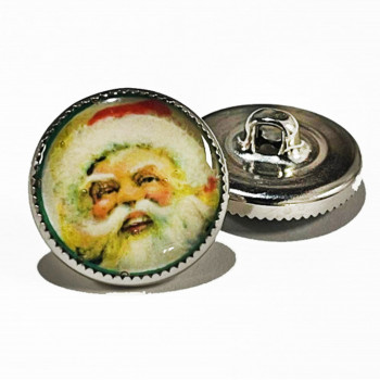 EPX315 Santa Claus Button 3/4"