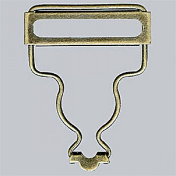 FSN-08 Antique Brass Overall Fastener, 1-1/2"