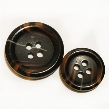 HNZ-131  Brown Suit Button - 2 Sizes