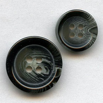 HNZ-23-Basic Grey Suit Button - 2 Sizes, Sold by the Dozen