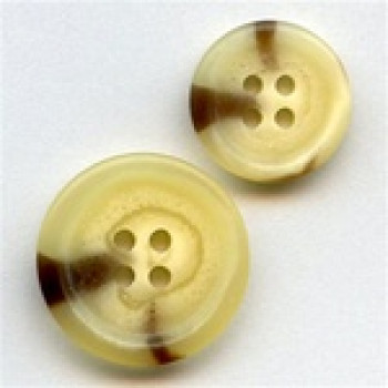 HNZ-96-Basic Tan Suit Button - 2 Sizes, Sold by the Dozen