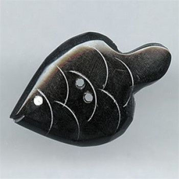 JHB-84252 Wood Fish Button JHB-84252 Wood Fish Button