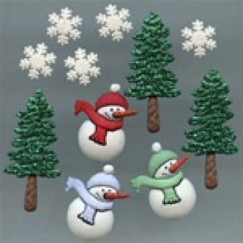 JJ-2465 Christmas Buttons JJ-2465 Christmas Buttons