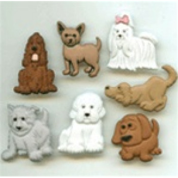 JJ-4674 Puppy Parade Buttons JJ-4674 Puppy Parade Buttons