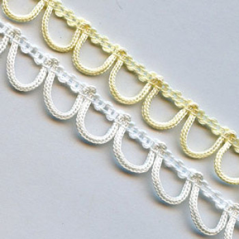LP-003 - White or Ivory Continuous Looping , Sold by the Yard or 36 Yard Roll