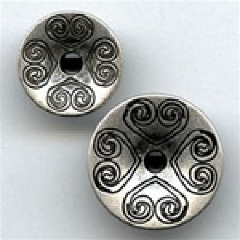 M-051-Metal Fashion Button, 2 Sizes M-051-Metal Fashion Button, 2 Sizes