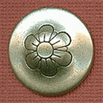 M-7850-Metal Fashion Button, 2 Sizes 