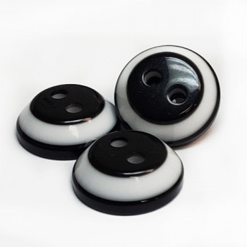 2 inch white buttons