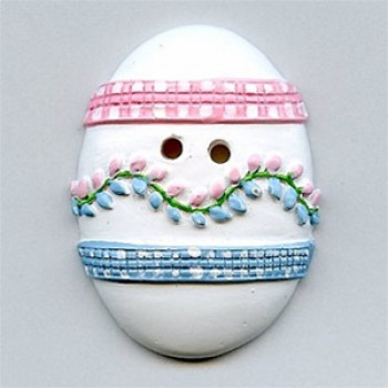 NVC-21 Novelty Ceramic Egg Button