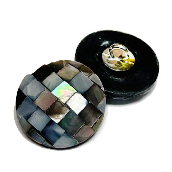 MX168 Inlaid Shell Button, 11/16"
