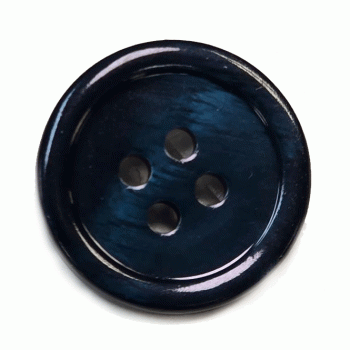 RSW-010 Navy Real Shell Button - 2 Sizes, 