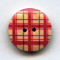 WDP-0048 Hand Painted Wood Button
