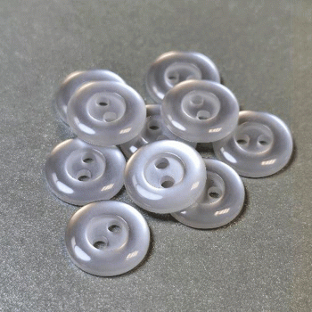 BB-002-D  2-Hole Button, 1/2" Priced by the Dozen