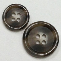 HNX-27-Brown Suit Button, 2 Sizes