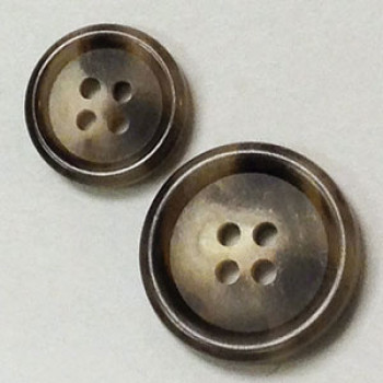 HNX-39 - Brown Suit Button - 2 Sizes