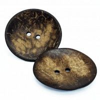CO-25 XL - Extra Large Coconut Button, 2-1/2"