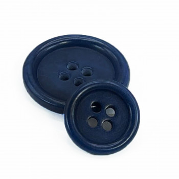 CZ-78 Dark Blue Corozo Button - 3 Sizes