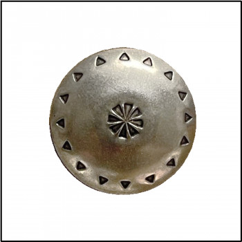 DM-50 Concho Style Metal Button, 1-1/4 inch