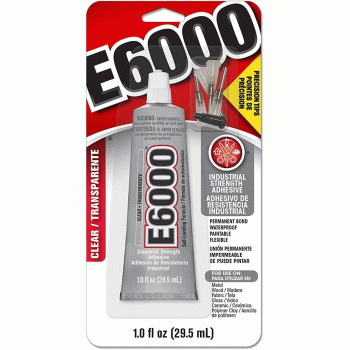 E-6000 Glue Adhesive with Precision Tips, 1.0 fl. oz. 