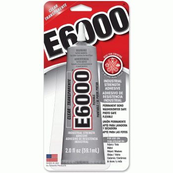 E-6000L Glue Adhesive,  2 oz 