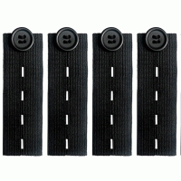 EX-826 - Adjustable Elastic Button Extenders, 4 -Piece Pack EX-826 - Adjustable Elastic Button Extenders, 4 -Piece Pack