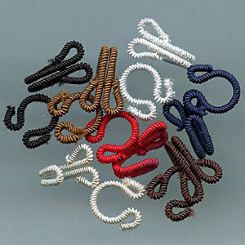 FH100 Fabric Hook and Eye (Black, Brown, and Red Only)