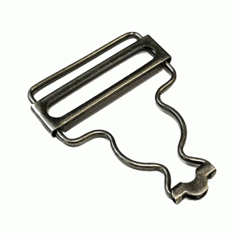 FSN-07 Antique Silver Overall Fastener, 1-1/2"