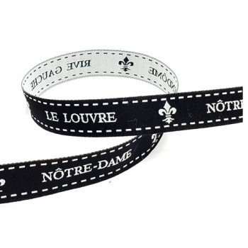 G-14 Two-Tone French Novelty Ribbon, 5/8" - 4-1/2 yd. Length G-14 Two-Tone French Novelty Ribbon, 5/8" - 4-1/2 yd. Length