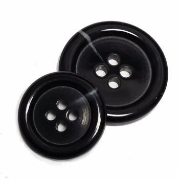 HNA-501- Black Suit  Button - 4 Sizes