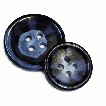 HNZ-95-Basic Navy Suit Button - 2 Sizes, Sold by the Dozen