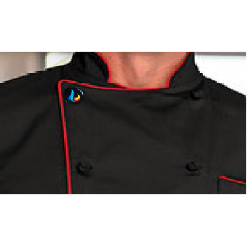 AA-001LP Fire Flame Chef coat Lapel Pin,3/4" 
