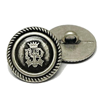 M-119 -Fashion button design metal Button 11/16"