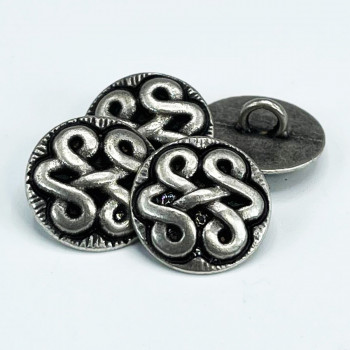 M-2040-Celtic Knot Metal Button, 3 Sizes