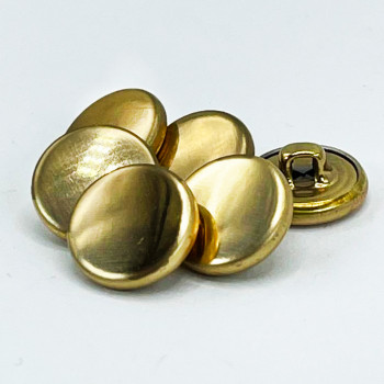 MTL-05G Gold Blazer Button, 5/8" - Sold in lots of 144 Pieces