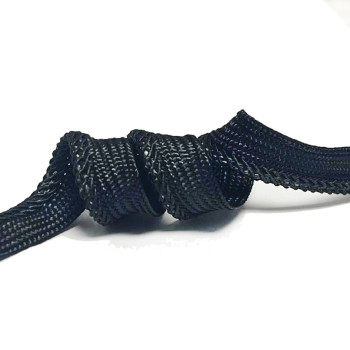 P-59660 Black Cord Piping Trim Lip,  3/8"  - Sold By The Yard