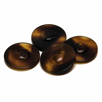 PT-1739D-Tortoise Look Button 5/8" Sold by pack the dozen.
