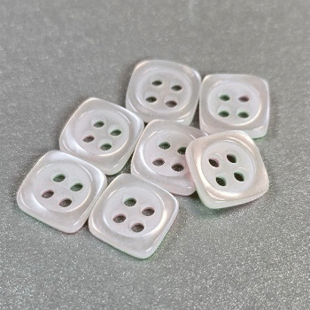 SP-552 Square Shirt Button, Priced per Dozen 