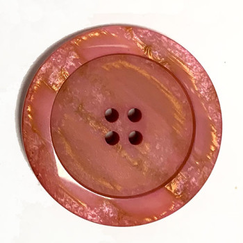 1187-Salmon Marbled Button, 6 Sizes