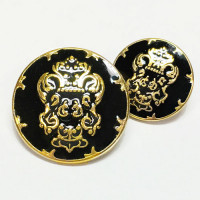 large gold coat buttons