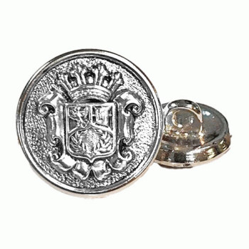 14063 Silver Blazer Button - 2 Sizes 14063 Silver Blazer Button - 2 Sizes